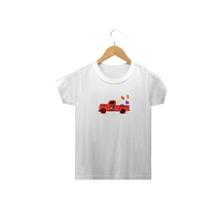 Nome do produto T-shirt Infantil - autismo (carrinho)
