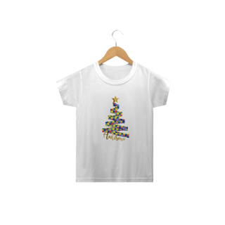 Nome do produto T-shirt Infantil - autismo (Natal)