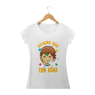 Nome do produto Baby Look - autismo (autismo não tem cara_)