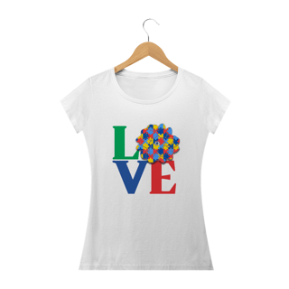 Nome do produto Baby Look - autismo (love)