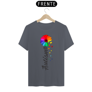 Nome do produto T-shirt - autismo (autismo em forma de flor)