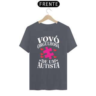 Nome do produto T-shirt - autismo (vovó orgulhosa de um autista)