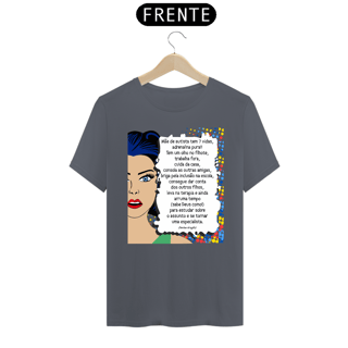 Nome do produto T-shirt - autismo (Mãe de autista tem 7 vidas)