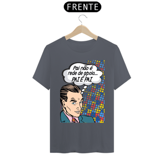 Nome do produto T-shirt - autismo (Pai não é rede de apoio)