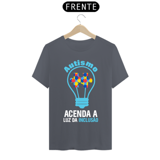 Nome do produto T-shirt - autismo (autismo, acenda a luz da inclusão)