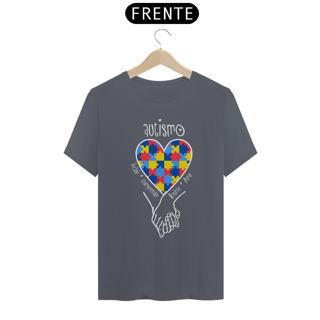 Nome do produto T-shirt - autismo (incluir, compreender, ensinar e amar)