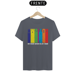Nome do produto T-shirt - autismo (uma maneira diferente de ver o mundo)