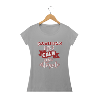 Nome do produto Baby Look - autismo (keep calm an estimule)