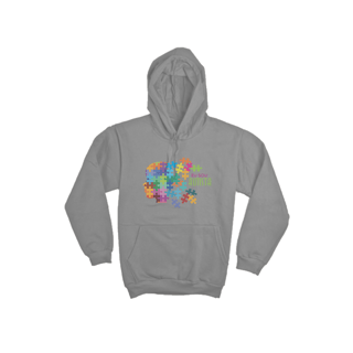 Nome do produto Moletom Canguru Unissex (eu sou autista)