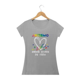 Nome do produto Baby Look (Autismo, amor acima de tudo)