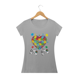 Nome do produto Baby Look - Autismo ( gamer)