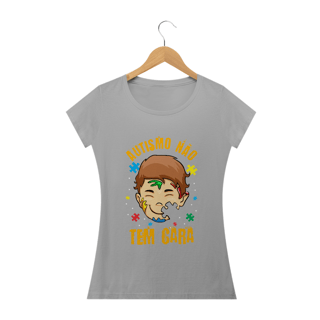 Nome do produto Baby Look - autismo (autismo não tem cara_)