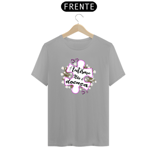 Nome do produto T-shirt - autismo (Autismo não é doença)