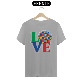 Nome do produto T-shirt - autismo (love)