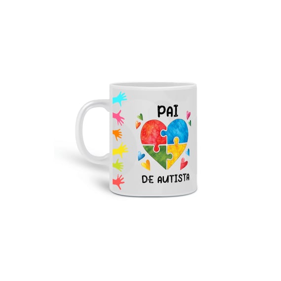 Caneca Clássica (Pai de autista)