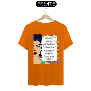 Nome do produto T-shirt - autismo (Mãe de autista tem 7 vidas)