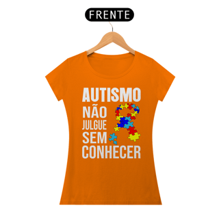 Nome do produto Baby Look - autismo (não julgue sem conhecer)