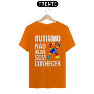 Nome do produto T-shirt - autismo (não julgue sem conhecer)