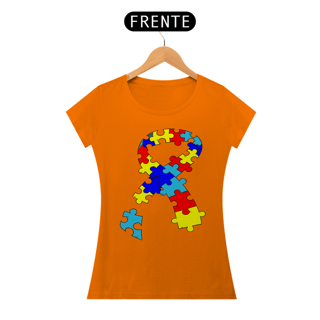 Nome do produto Baby Look - autismo (Símbolo laço)