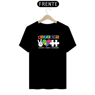 Nome do produto T-shirt (autismo: aceitar, amar, entender)