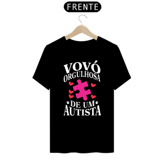 Nome do produto T-shirt - autismo (vovó orgulhosa de um autista)