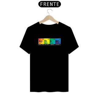 Nome do produto T-shirt - autismo (tabela periódica)