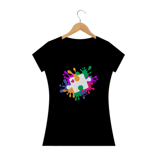 Nome do produto Baby Look - autismo (Splash)