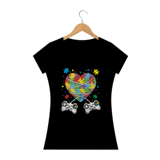 Nome do produto Baby Look - Autismo ( gamer)