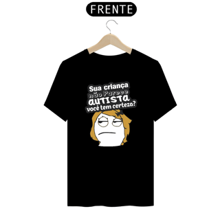 Nome do produto T-shirt - autismo (Sua criança não parece autista)