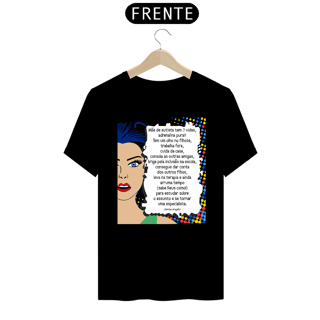 Nome do produto T-shirt - autismo (Mãe de autista tem 7 vidas)