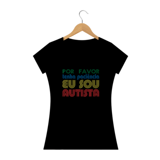 Nome do produto Baby Look - autismo (Por favro tenha paciência)