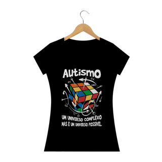 Nome do produto Baby Look - autismo (autismo, um universo complexo)