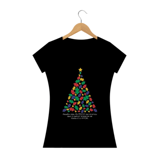 Nome do produto Baby Look - autismo (Natal 2)