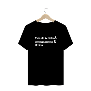 Nome do produto Plus Size (autismo: mãe de autista e anticapacitista e braba)