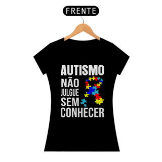 Nome do produto Baby Look - autismo (não julgue sem conhecer)