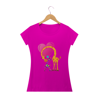 Nome do produto Baby Look - autismo (mãe girafa)