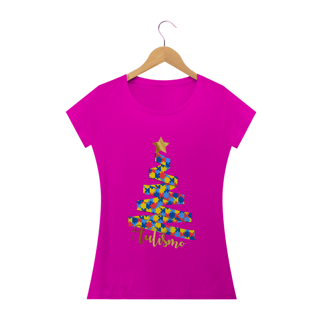 Nome do produto Baby Look - autismo (Natal)