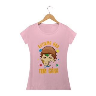 Nome do produto Baby Look - autismo (autismo não tem cara_)