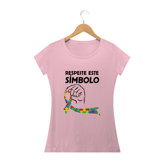 Nome do produto Baby Look - autismo (respeite este símbolo)