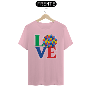 Nome do produto T-shirt - autismo (love)