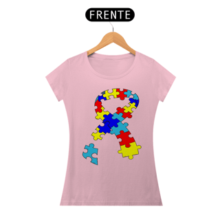 Nome do produto Baby Look - autismo (Símbolo laço)