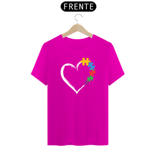 Nome do produto T-shirt (coração de autista)