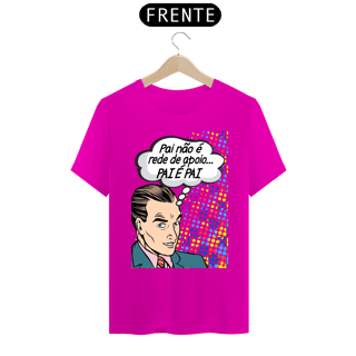 Nome do produto T-shirt - autismo (Pai não é rede de apoio)
