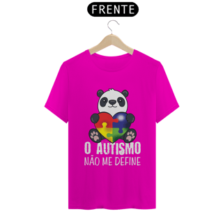 Nome do produto T-shirt - autismo (o autismo não me define)