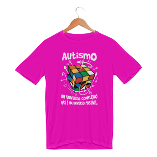 Nome do produto Camiseta UV DRY - autismo (um universo complexo)