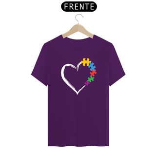 Nome do produto T-shirt (coração de autista)