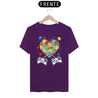 Nome do produto T-shirt - autismo (gamer)