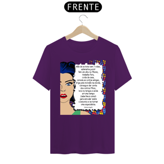 Nome do produto T-shirt - autismo (Mãe de autista tem 7 vidas)