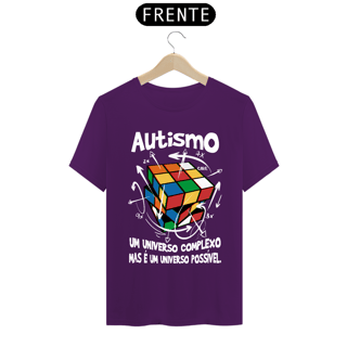 Nome do produto T-shirt - autismo (um universo complexo)