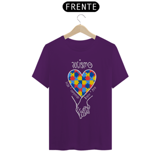 Nome do produto T-shirt - autismo (incluir, compreender, ensinar e amar)